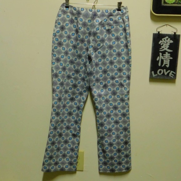 NWOT Worthington Petite Stretch patterned pant 6 - Picture 2 of 8
